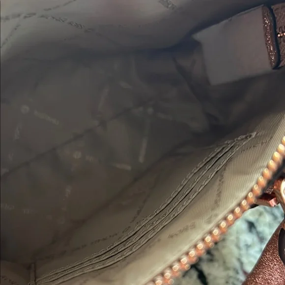 Michael Kors Mini Leather Crossbody - Picture 7 of 9